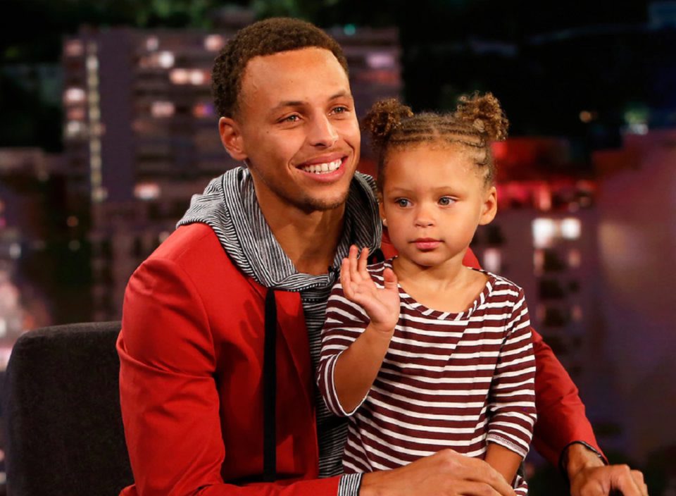 Stephen Curry Celebrates Daughter Riley's Birthday